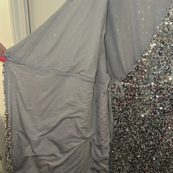 H&M Silver Sequin Dress - Picture 13 of 15